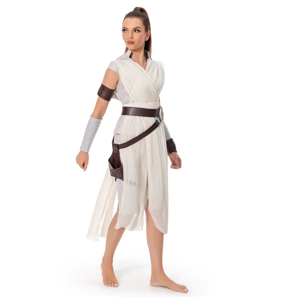 Rey The Rise of Skywalker Outfit Dress Suit Uniform Cosplay Costume