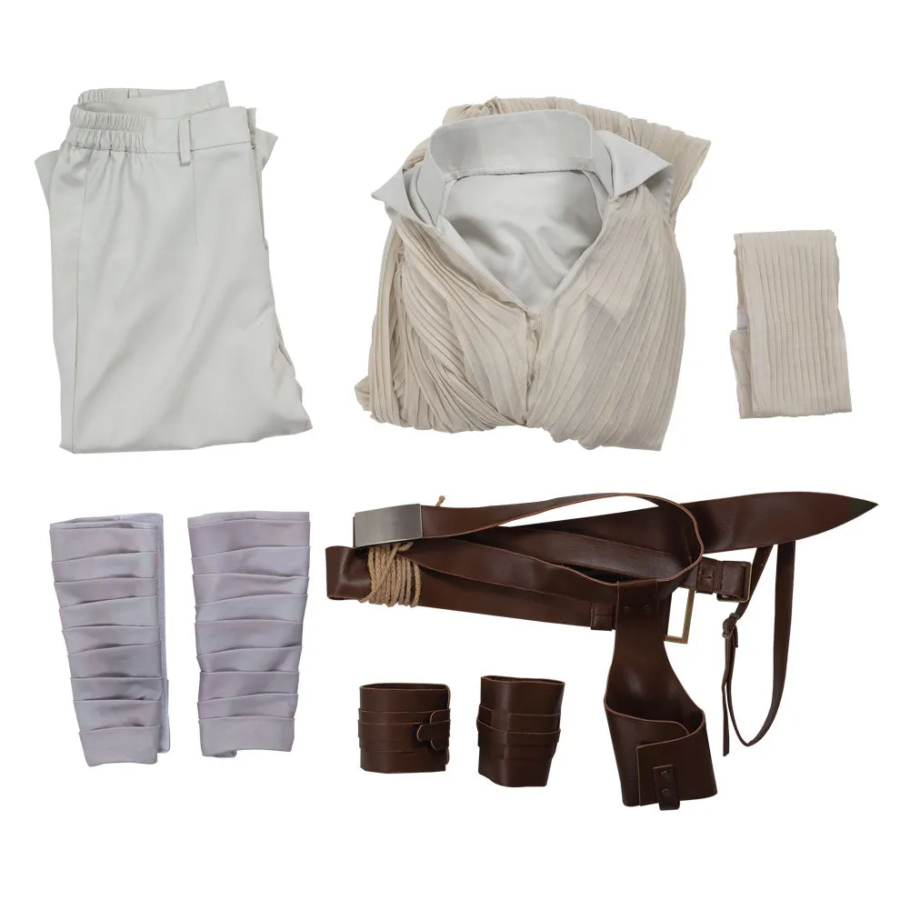 Rey The Rise of Skywalker Outfit Dress Suit Uniform Cosplay Costume