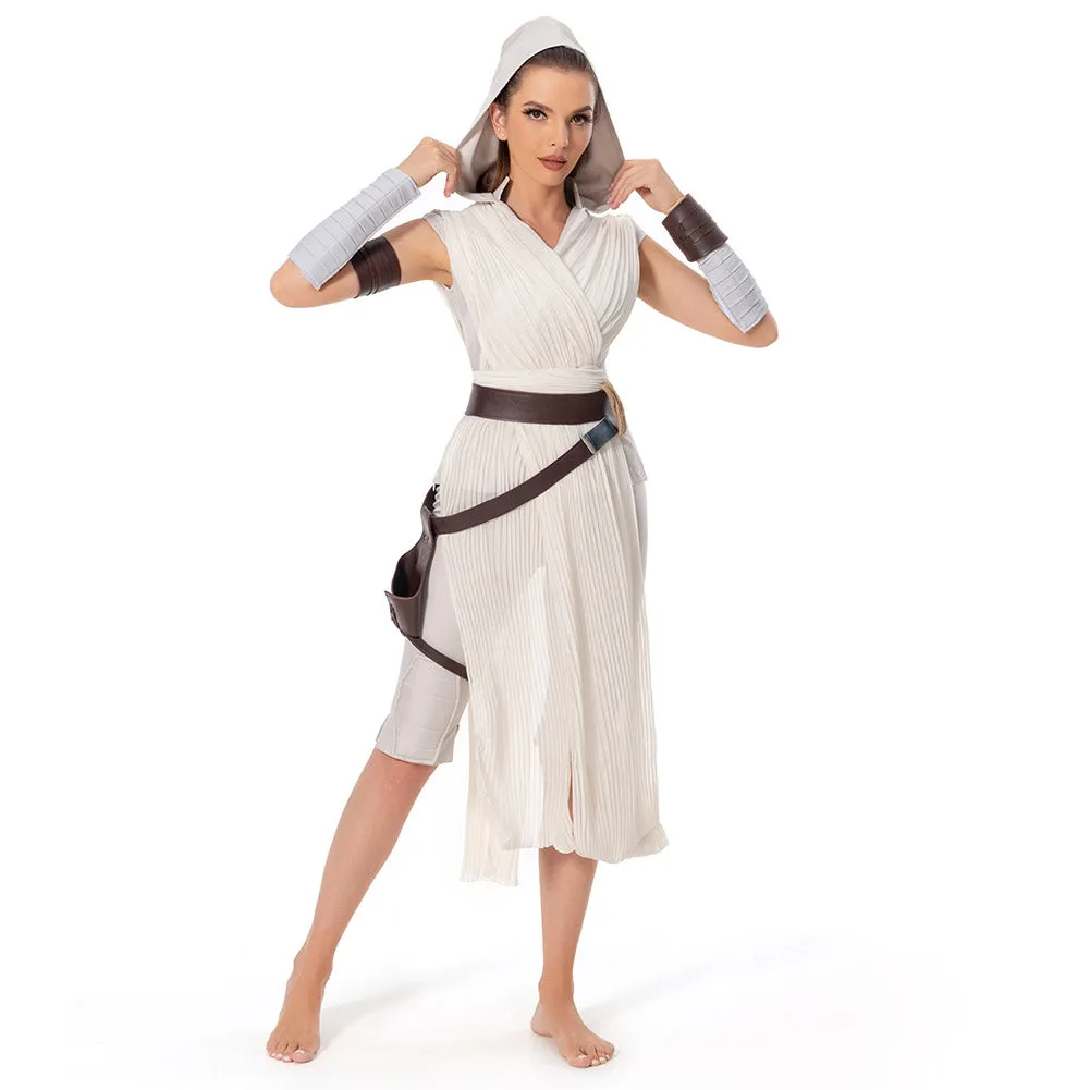 Rey The Rise of Skywalker Outfit Dress Suit Uniform Cosplay Costume