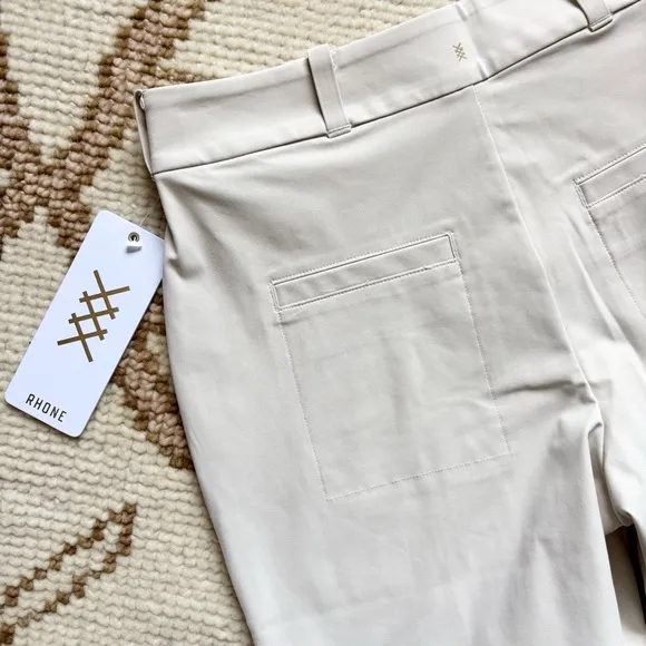 RHONE NWT Women’s Birdie Trouser Short Light Sand 2