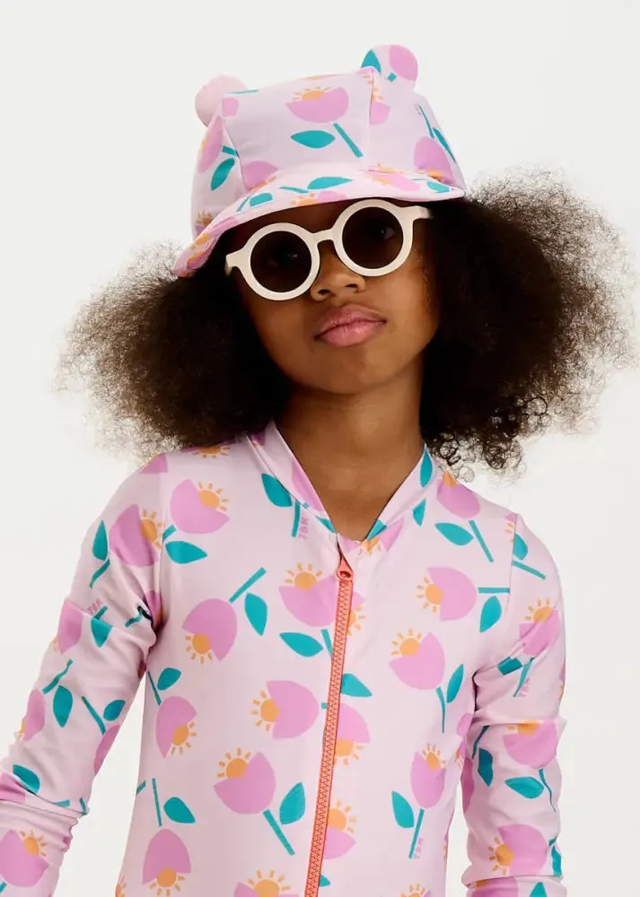 Rimini - Pink Tulip Baby & Kids Long Sleeve Swimsuit