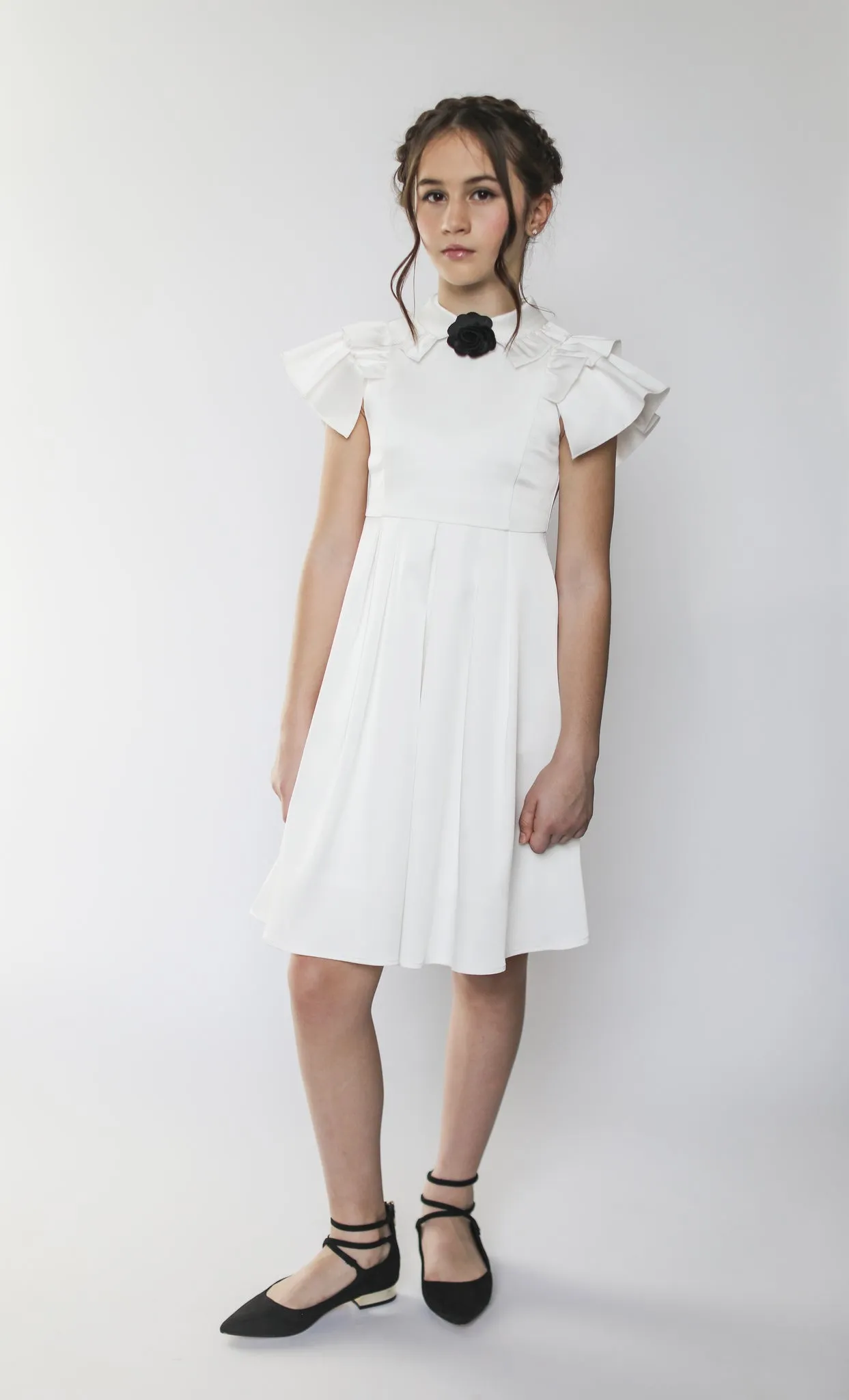 Rosalind dress (ivory)