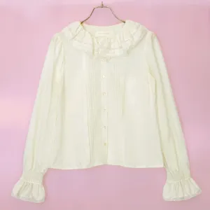 Ruffled Collar Blouse