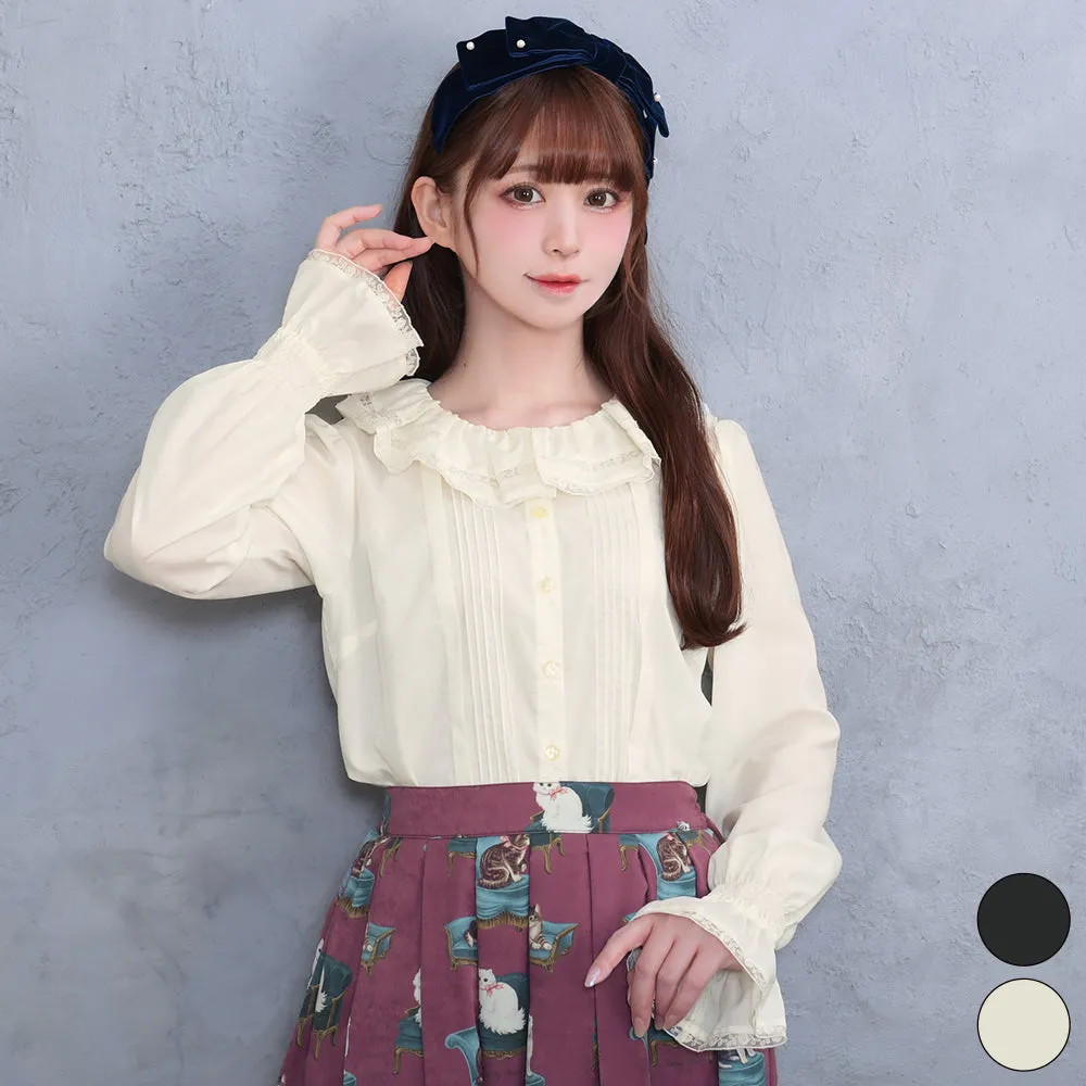 Ruffled Collar Blouse