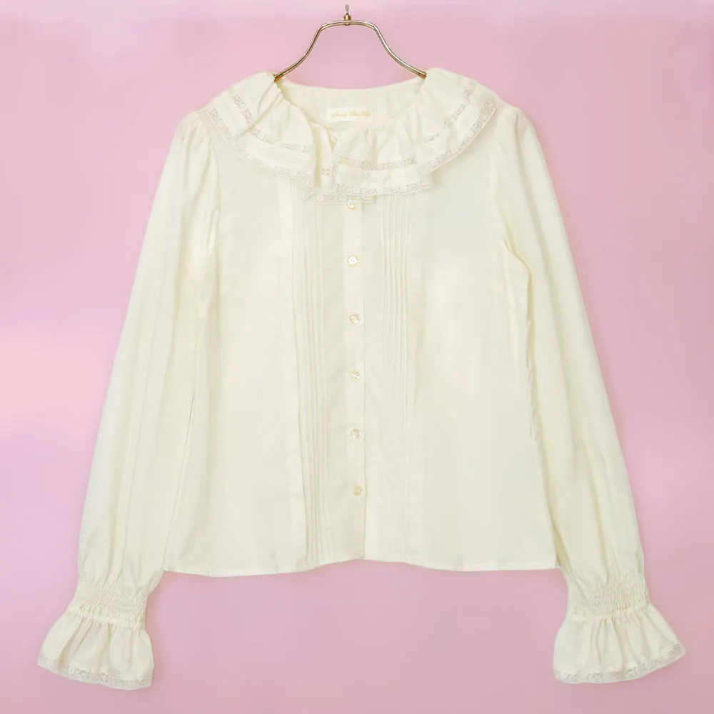 Ruffled Collar Blouse