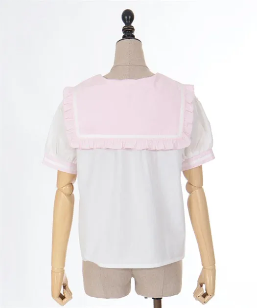 Sailor Collar Blouse