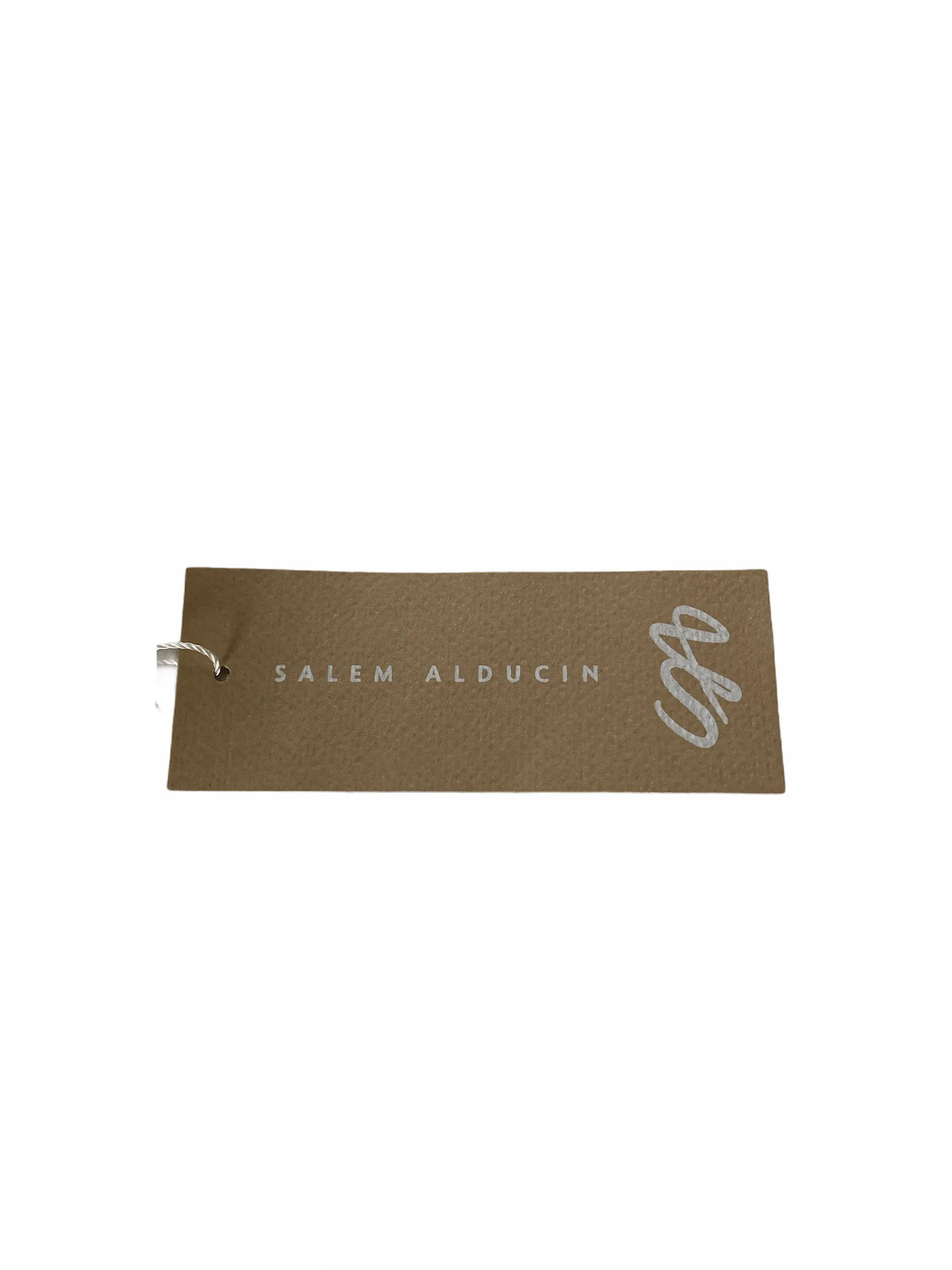 Salem Alducin Sweetheart Collar Flared Blouse