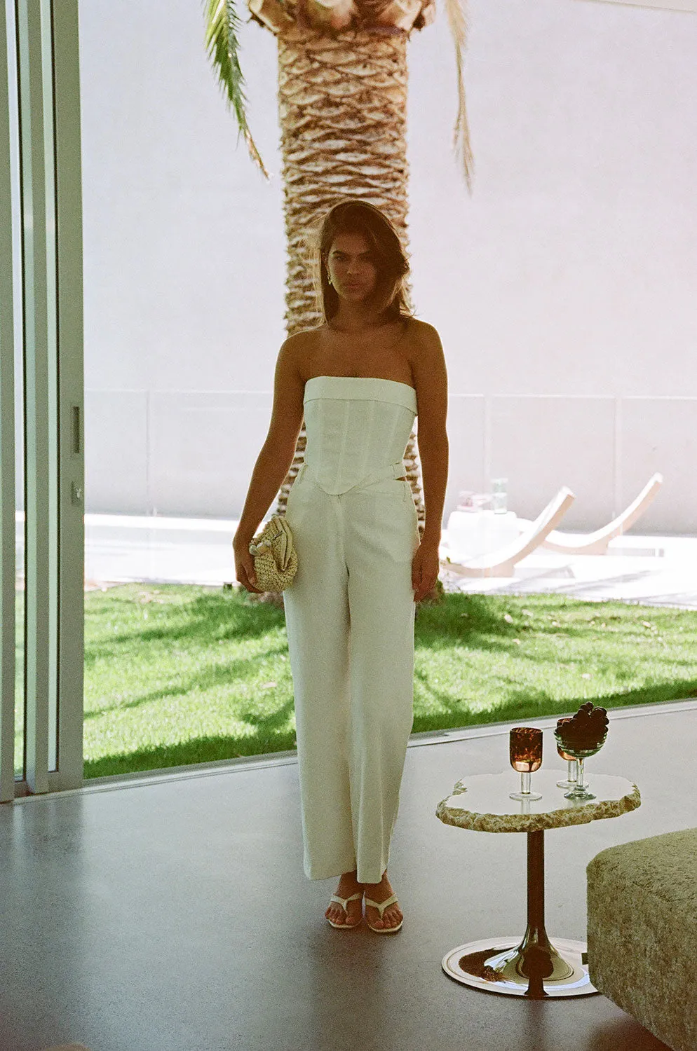 SAMPLE-Isabela Top - White