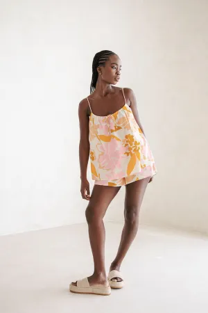 SAMPLE-Jetta Top - Hibiscus