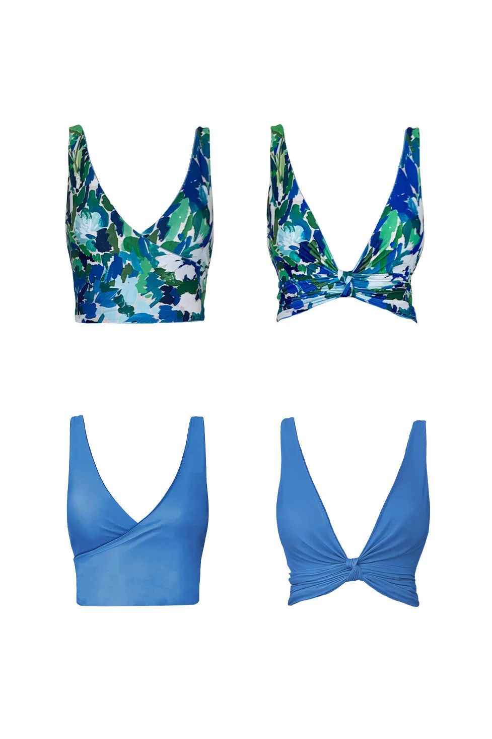 SAMPLE | Monet Reversible Bikini Wrap Top