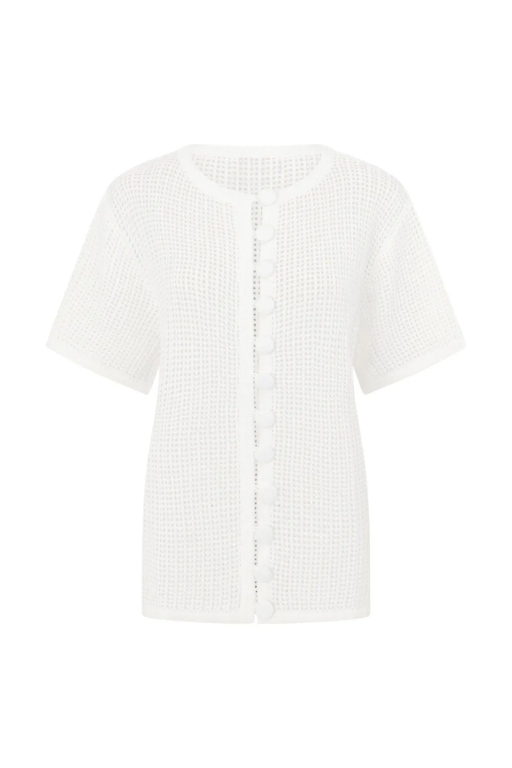 SAMPLE-Zayna Top - Cream