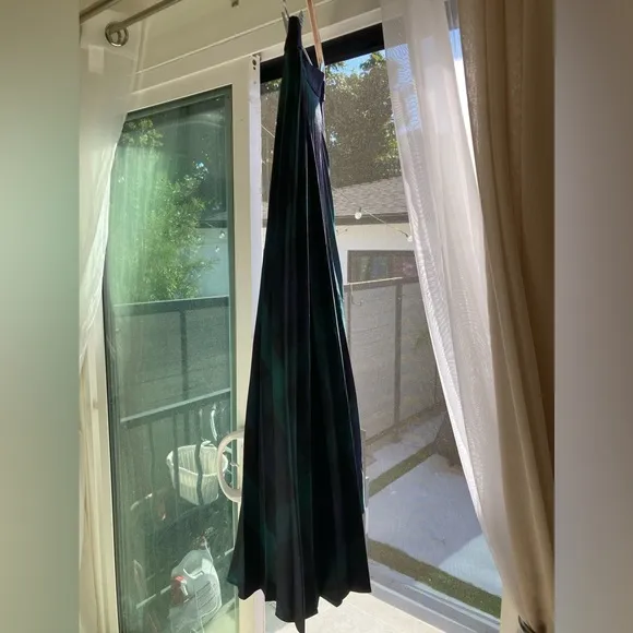 Sandro Silk Pleated Skirt