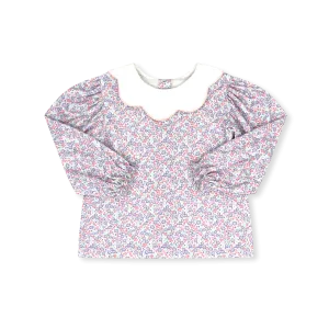 Scarlett Blouse Long Sleeve - Sweet Pea Floral