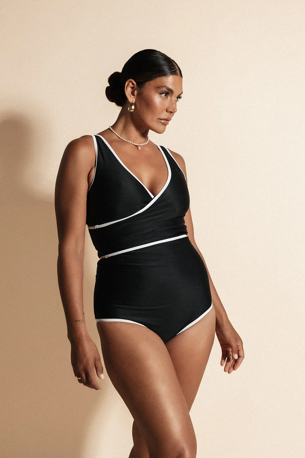 SECOND | Coco Reversible Bikini Wrap Top