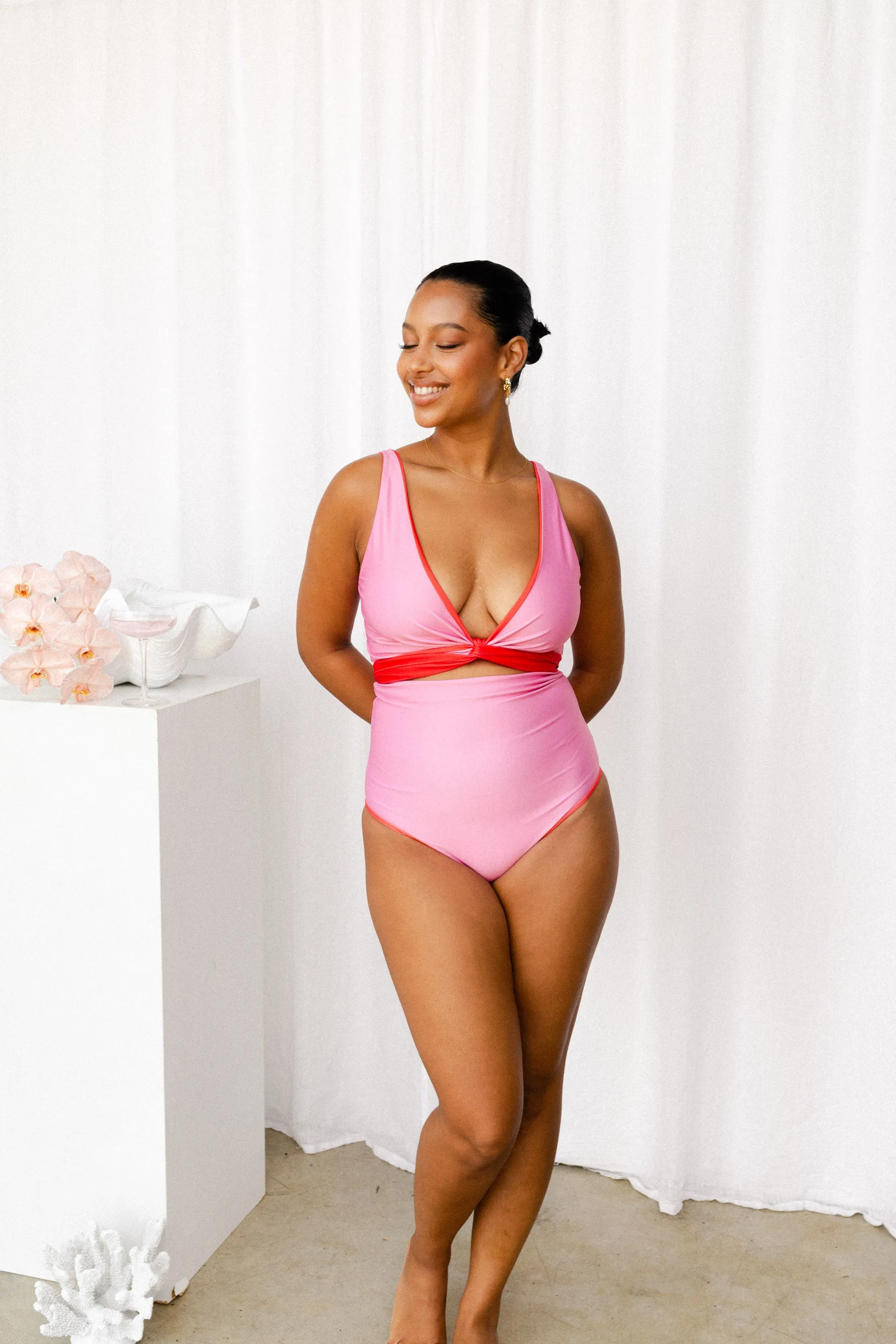 SECOND | Cosmopolitan Reversible Bikini Wrap Top