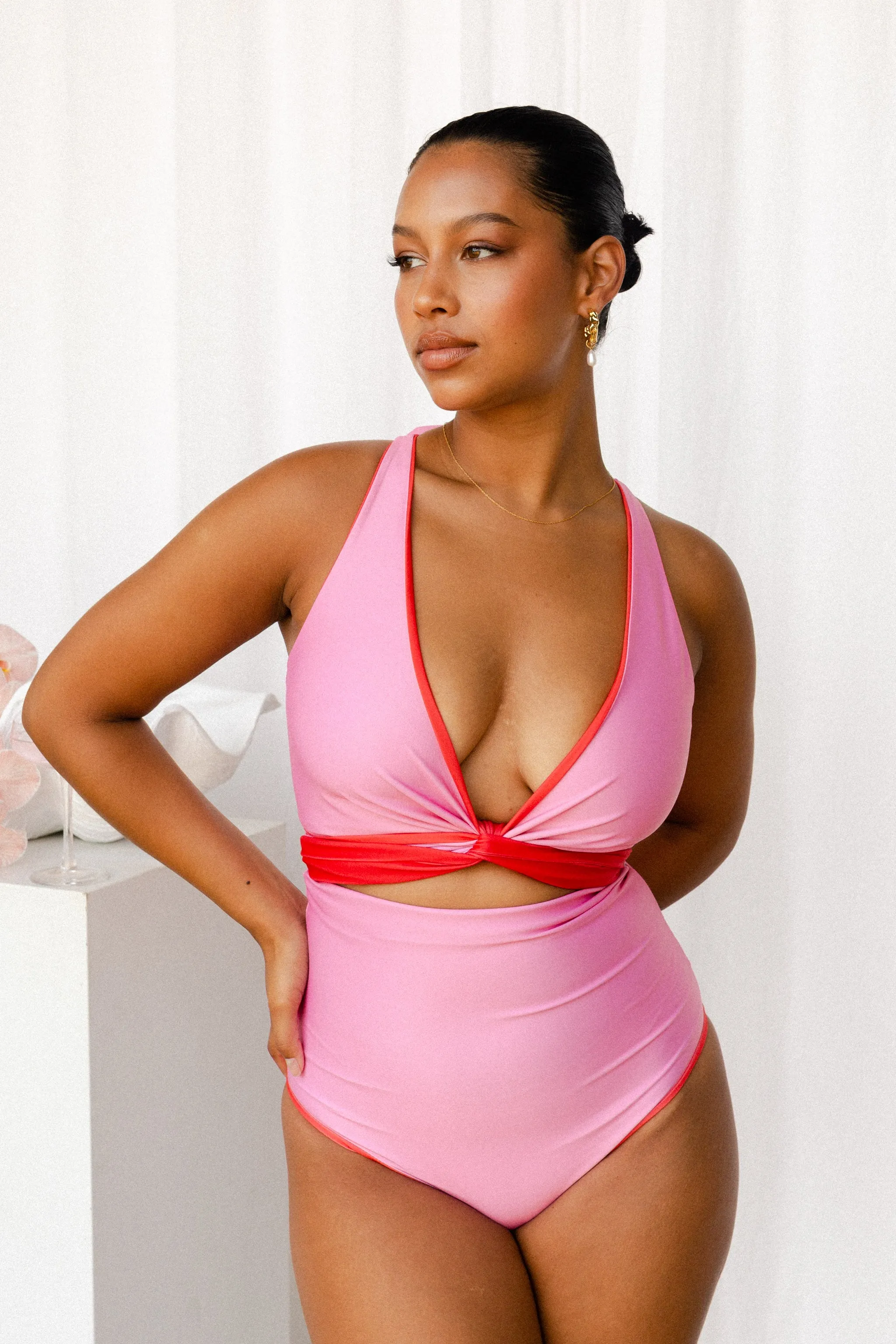 SECOND | Cosmopolitan Reversible Bikini Wrap Top