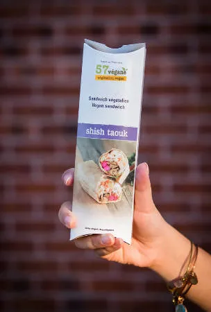 Shish taouk - wrap végétalien