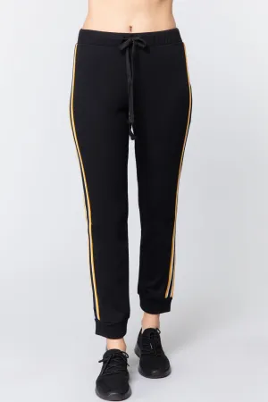 Side Stripe Tape French Terry Pants