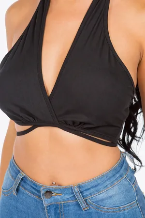 Sienna Halter Neck Crop Top