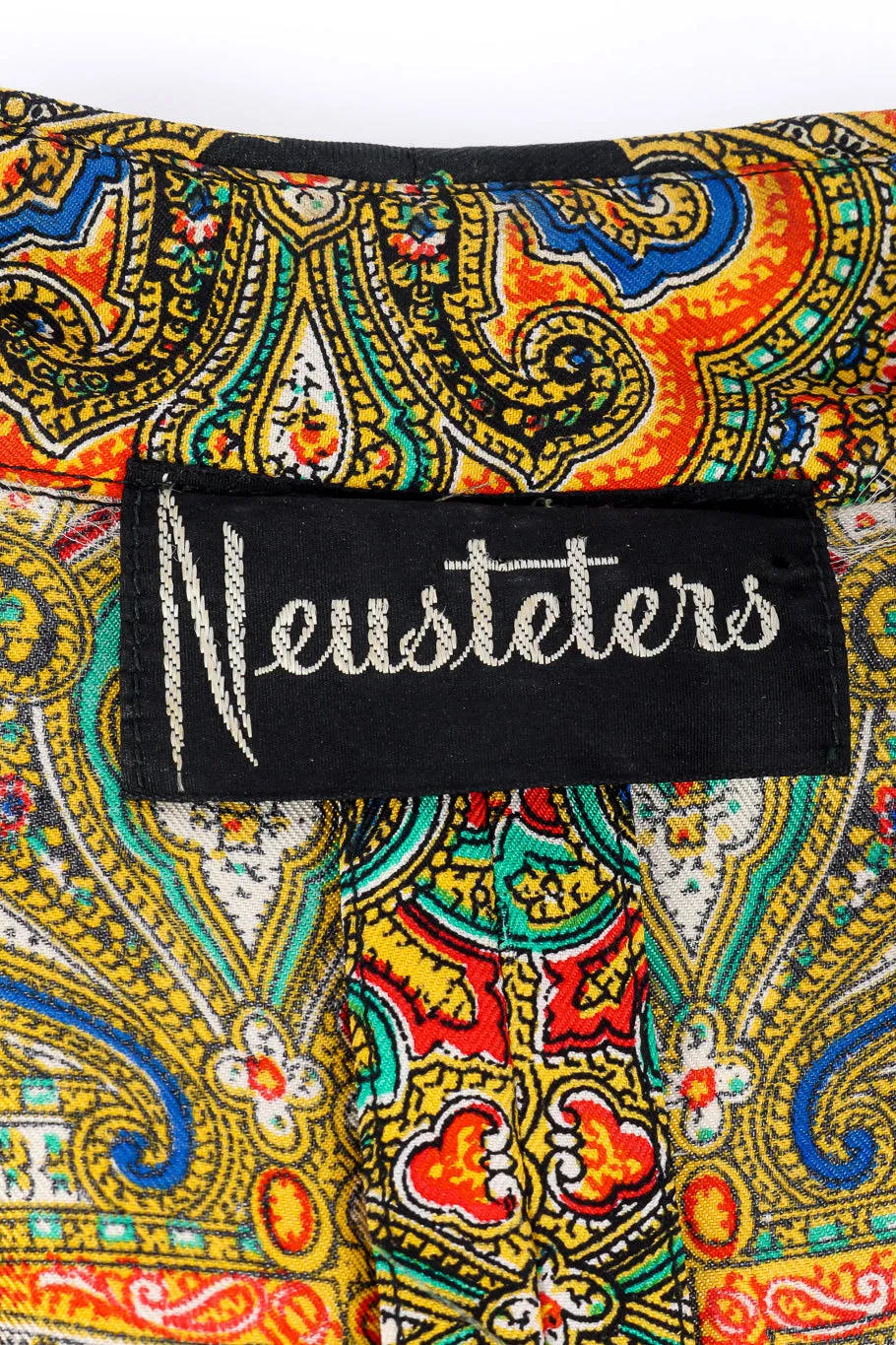 Silk Paisley Shirt Dress