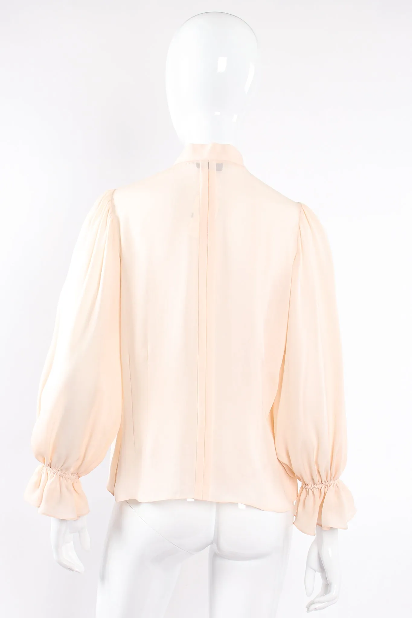 Silk Pintuck Blouse