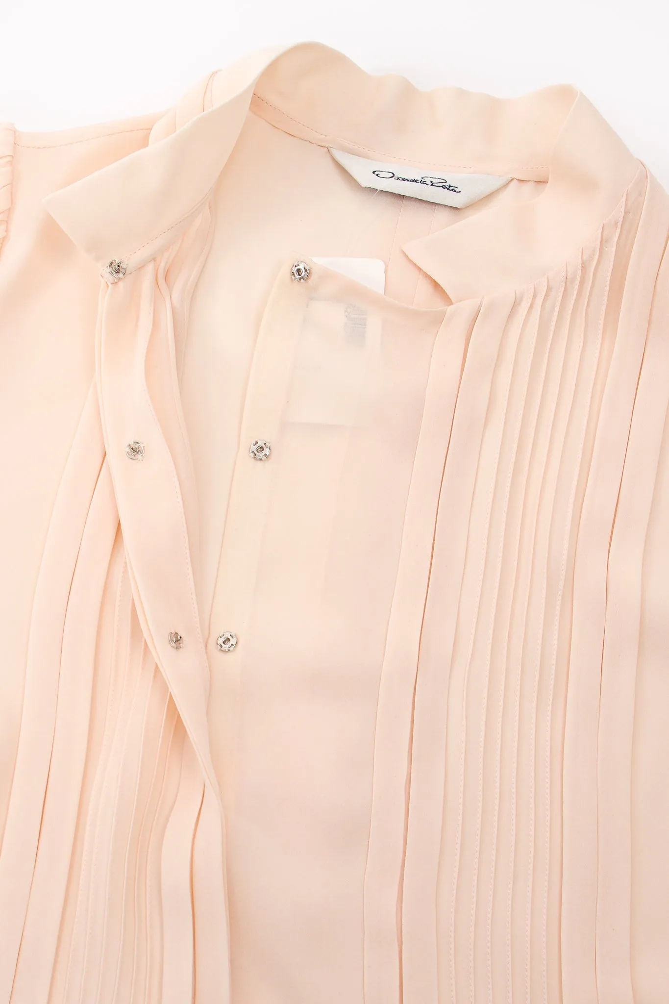 Silk Pintuck Blouse