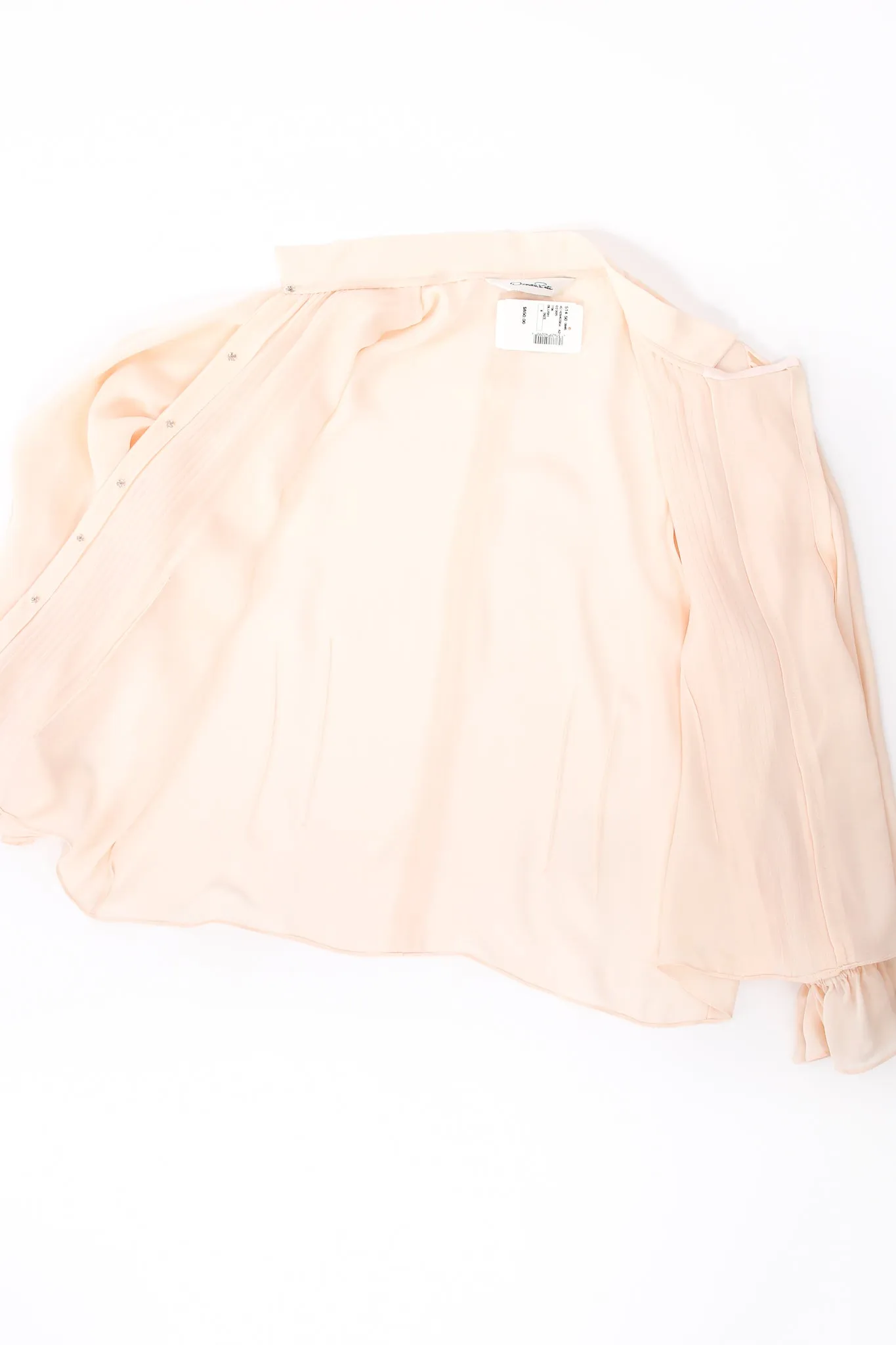 Silk Pintuck Blouse