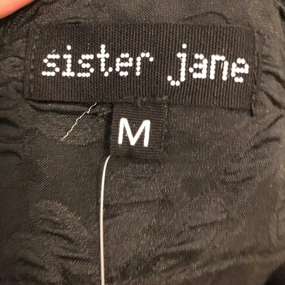Sister Jane Pleated Mini Skirt with Gold Horse Bit Size M NWT