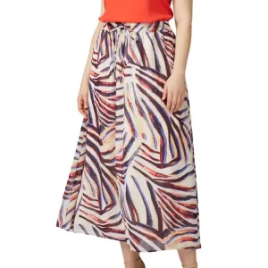 Size 22 - JUNAROSE - Multi Printed Midi Skirt Flowy Maxi Rent the Runway RTR