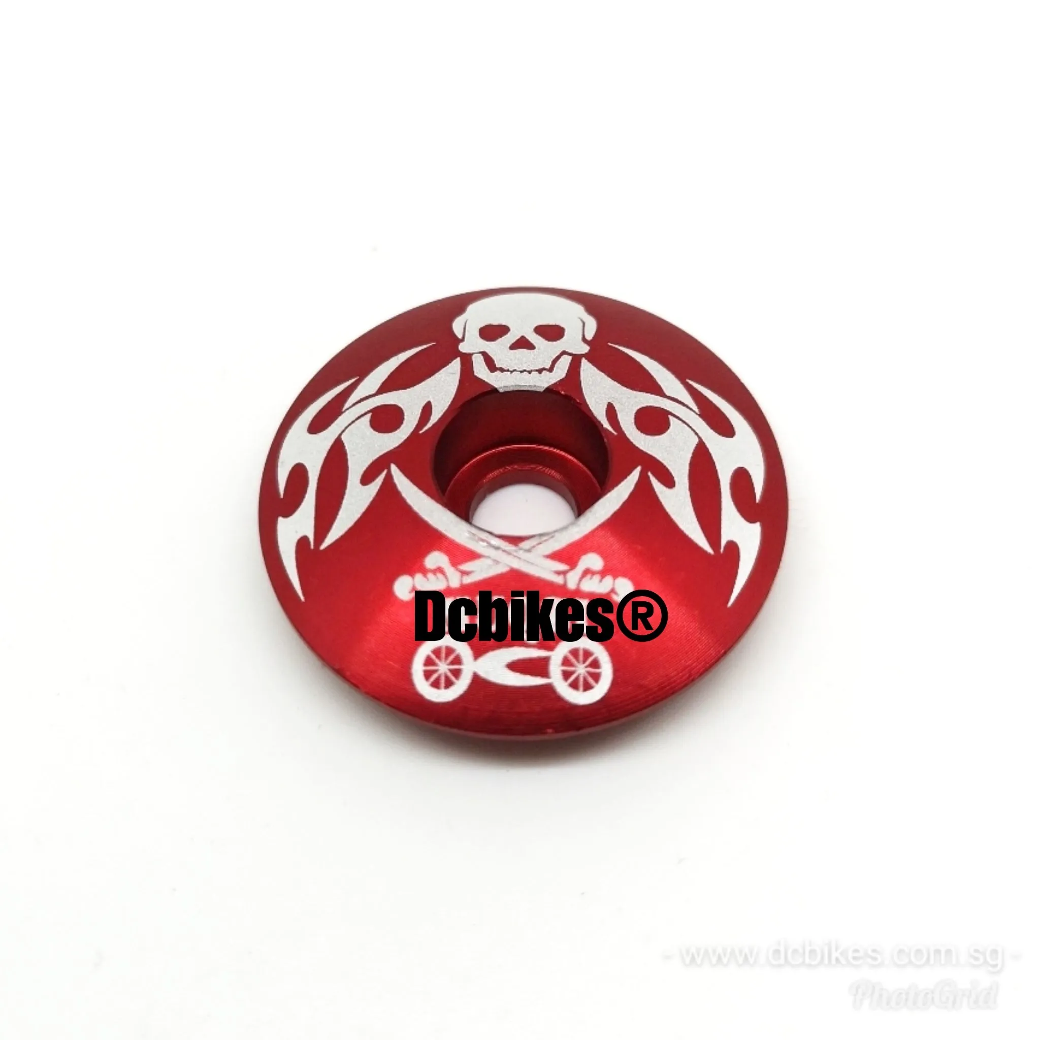 Skeleton Top Cap Cover For 1-1/8 Headset