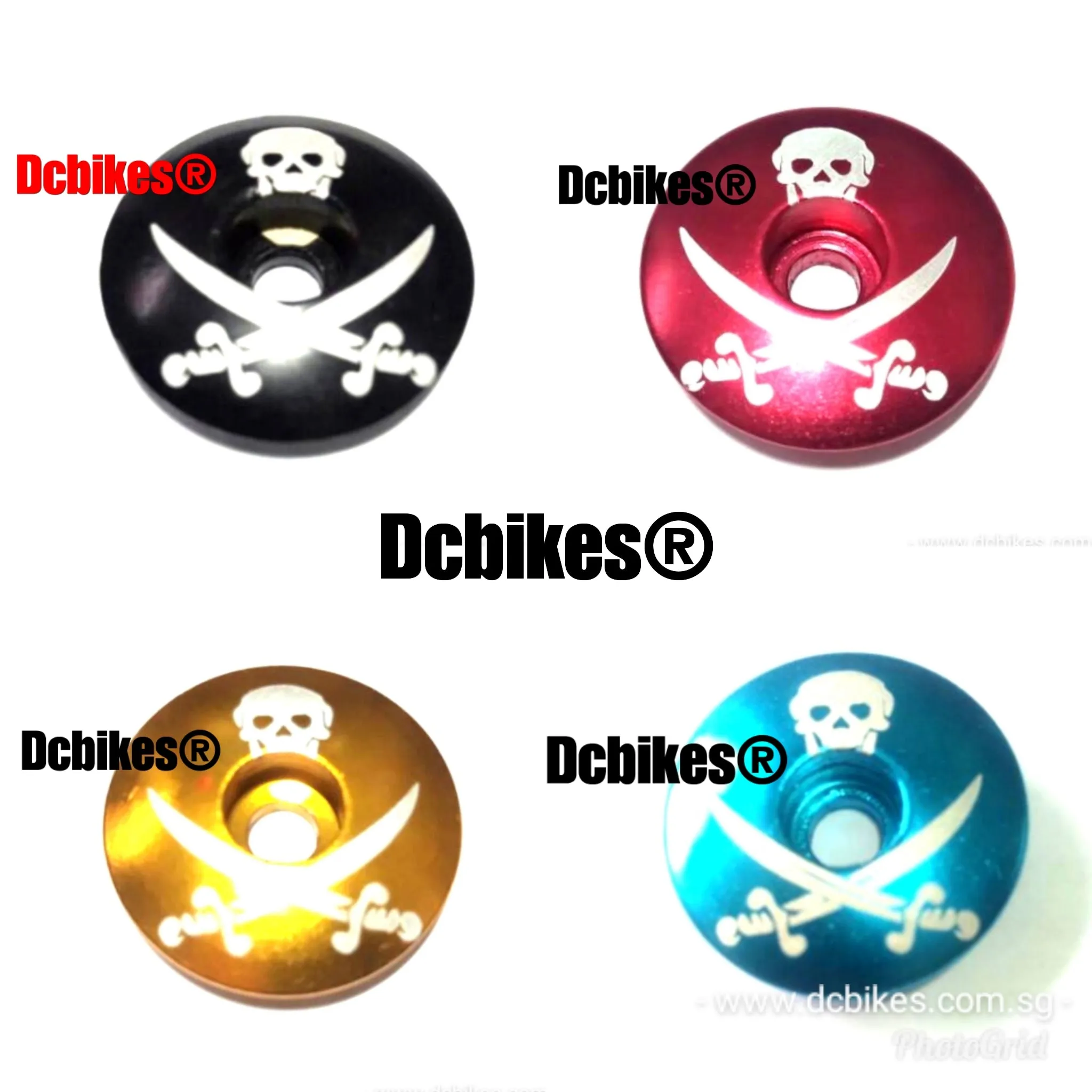 Skeleton Top Cap Cover For 1-1/8 Headset