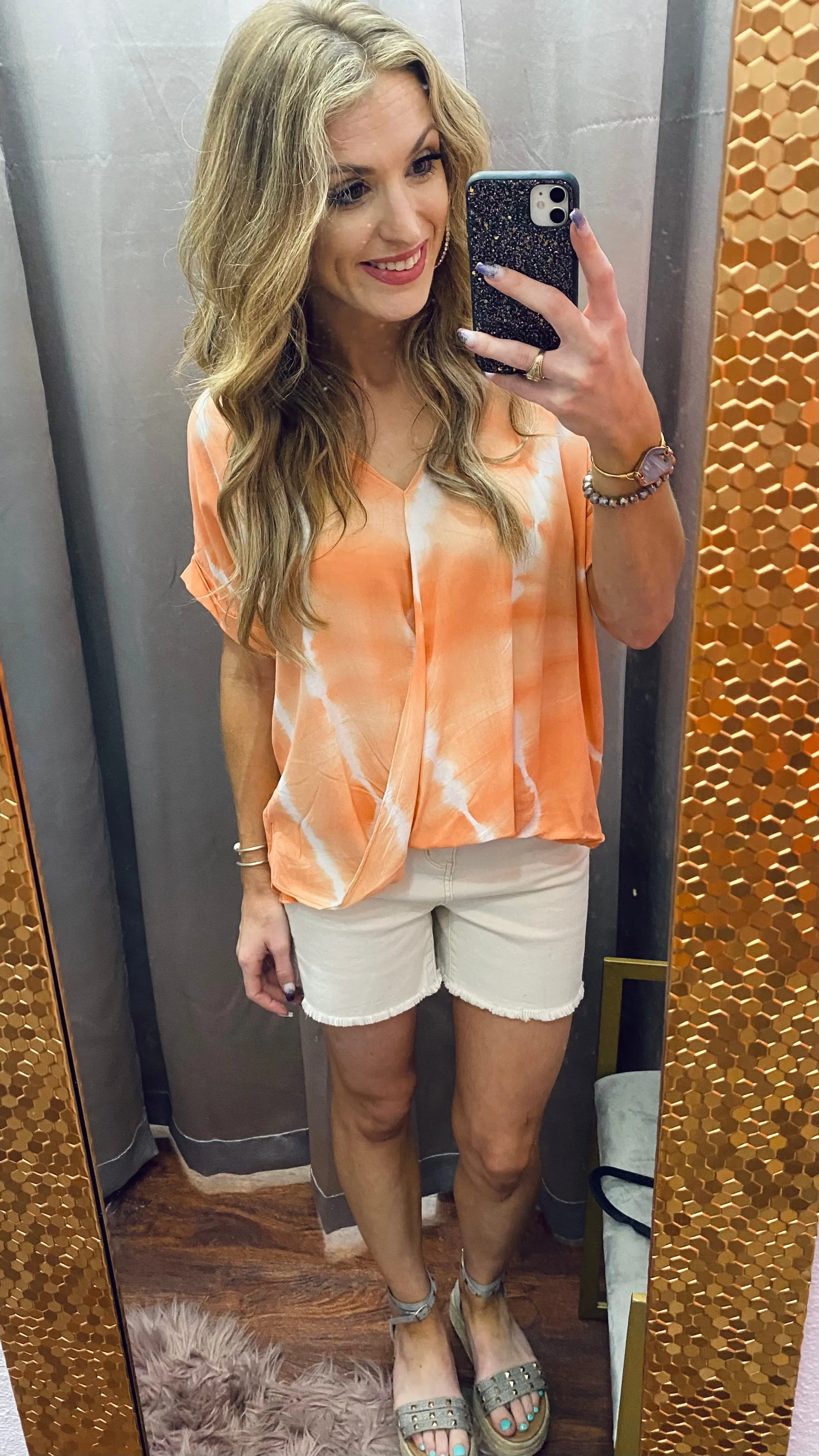 Slice of Summer Top: Coral