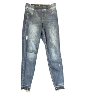 SPANX Denim Leggings Pants High Rise Blue Jean Size Medium