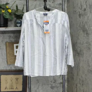 Splendid Womens Ladies V-Neck Woven Blouse Shirt 1753910