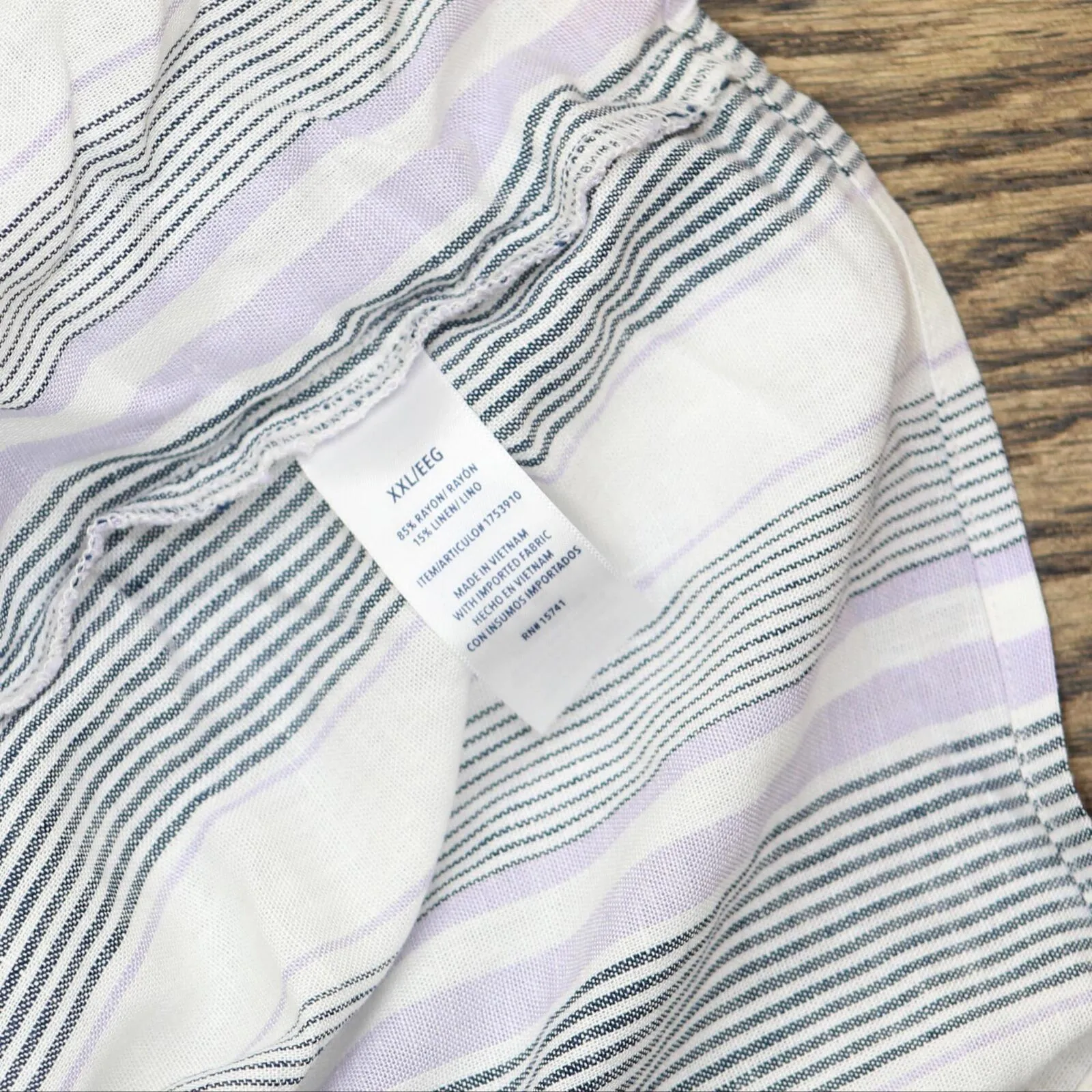 Splendid Womens Ladies V-Neck Woven Blouse Shirt 1753910