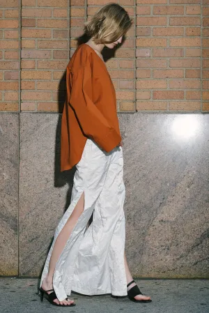 Split Seam Pants - Bone