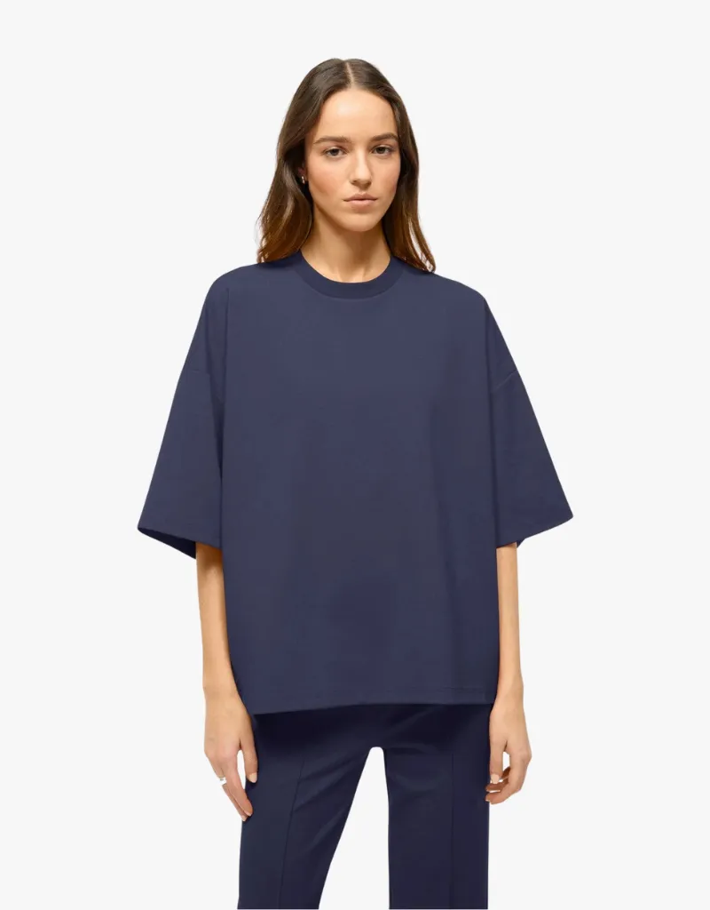 Staud Capsule Top in Navy
