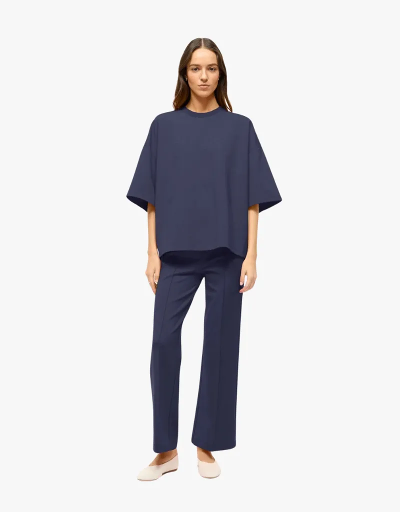 Staud Capsule Top in Navy