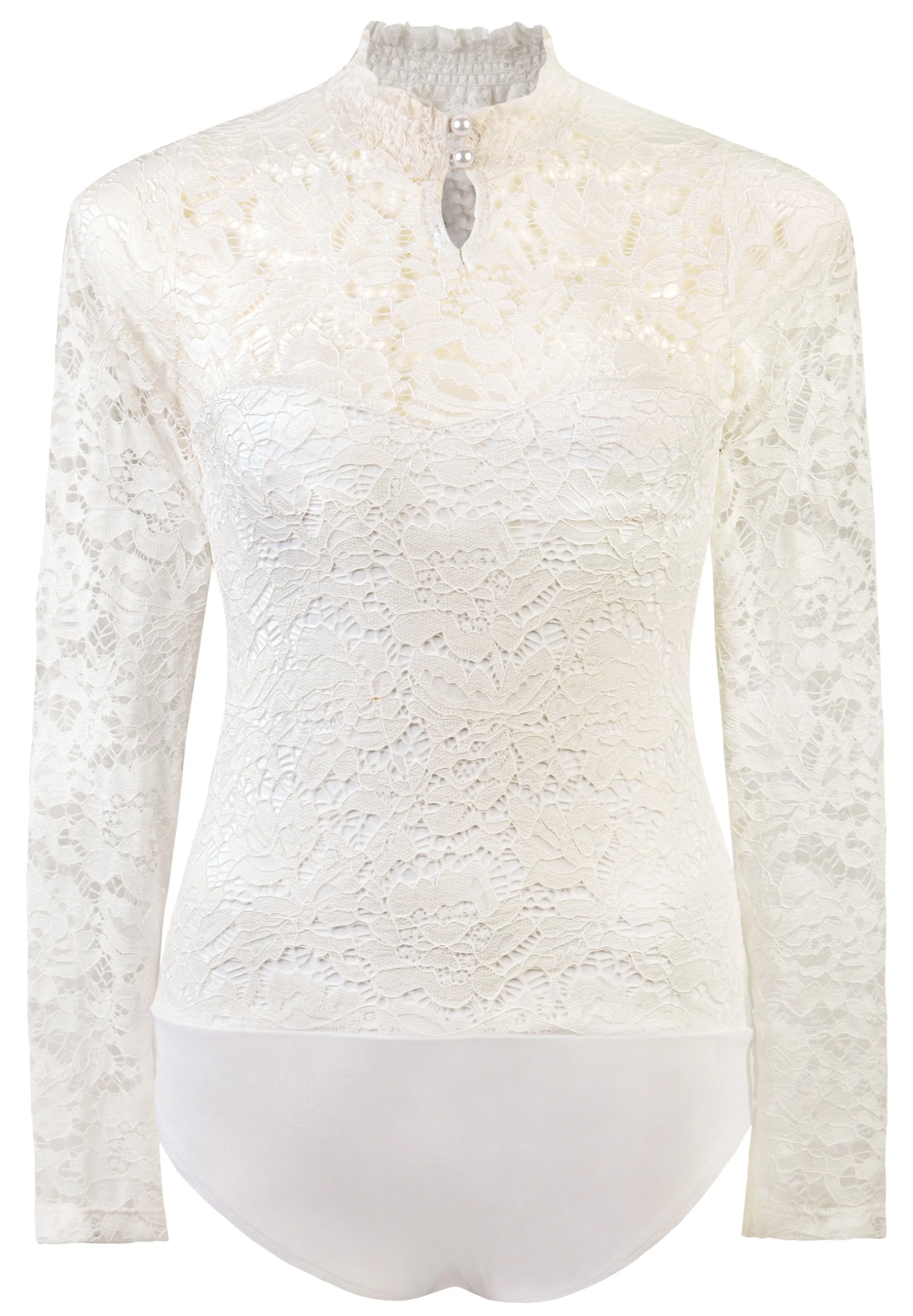 Stockerpoint Dirndl Body Blouse "Lilo" Cream (closeout)