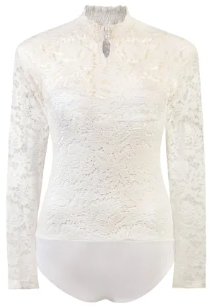Stockerpoint Dirndl Body Blouse "Lilo" Cream (closeout)