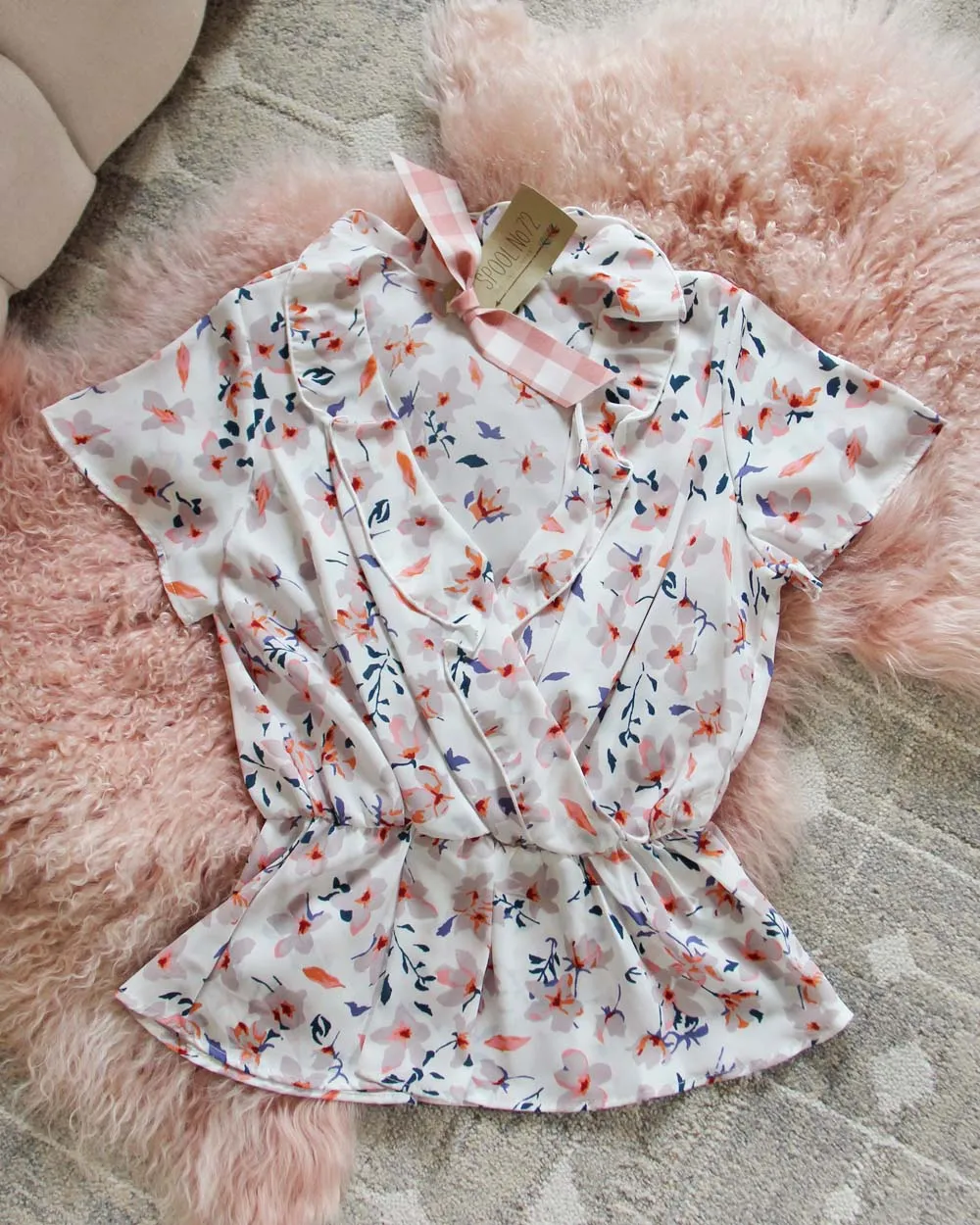 Sun Spell Wrap Top