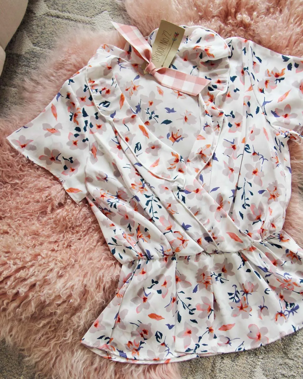 Sun Spell Wrap Top