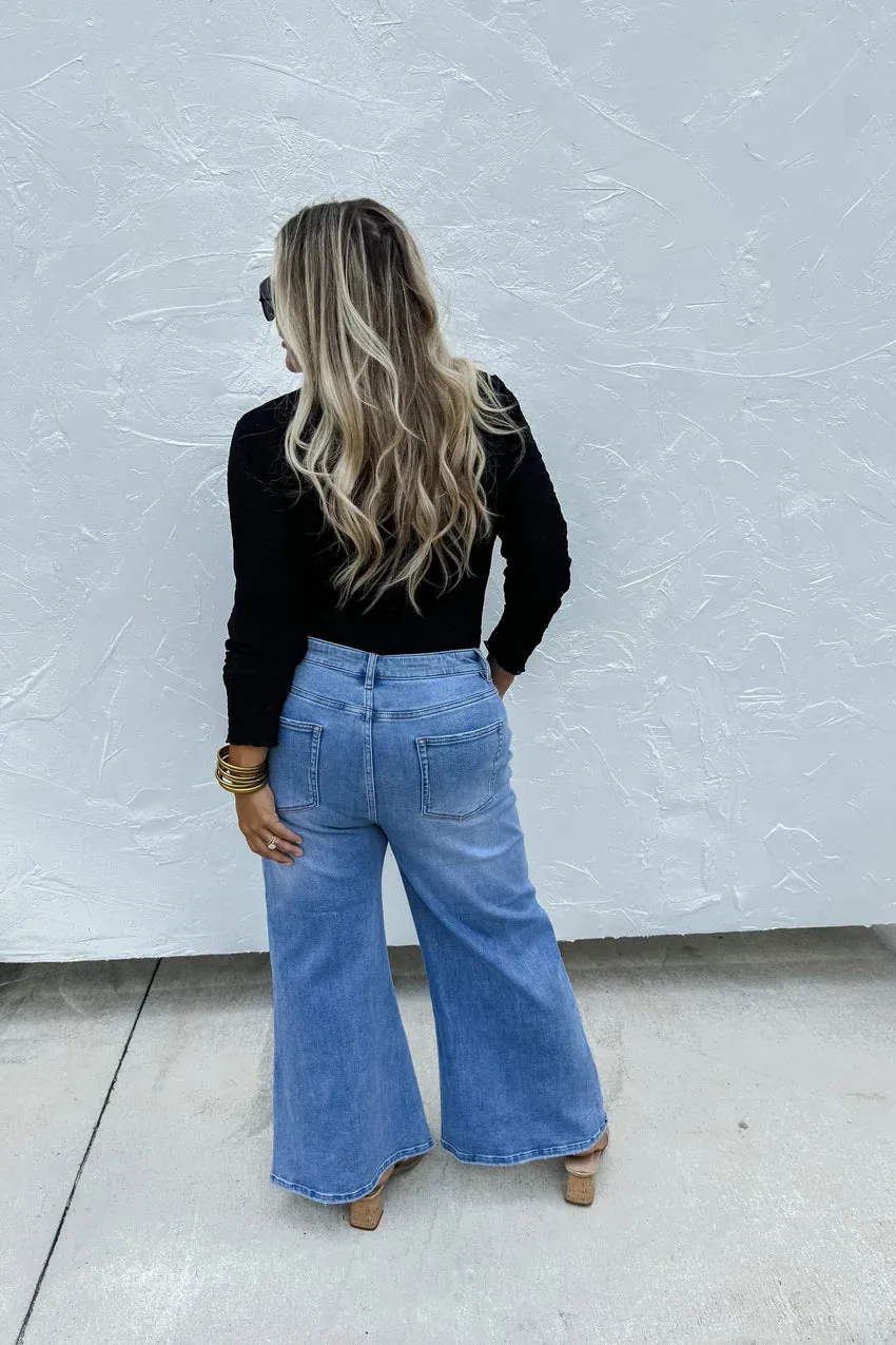 SYDNEY CROP FLARE JEANS