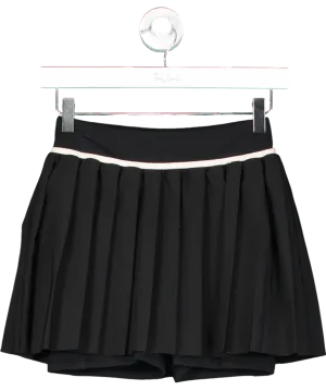 T/ALA Dayflex Pleated Tennis Skort - Shadow Black And Buttermilk UK XS