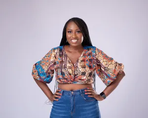 Thalia wrap top