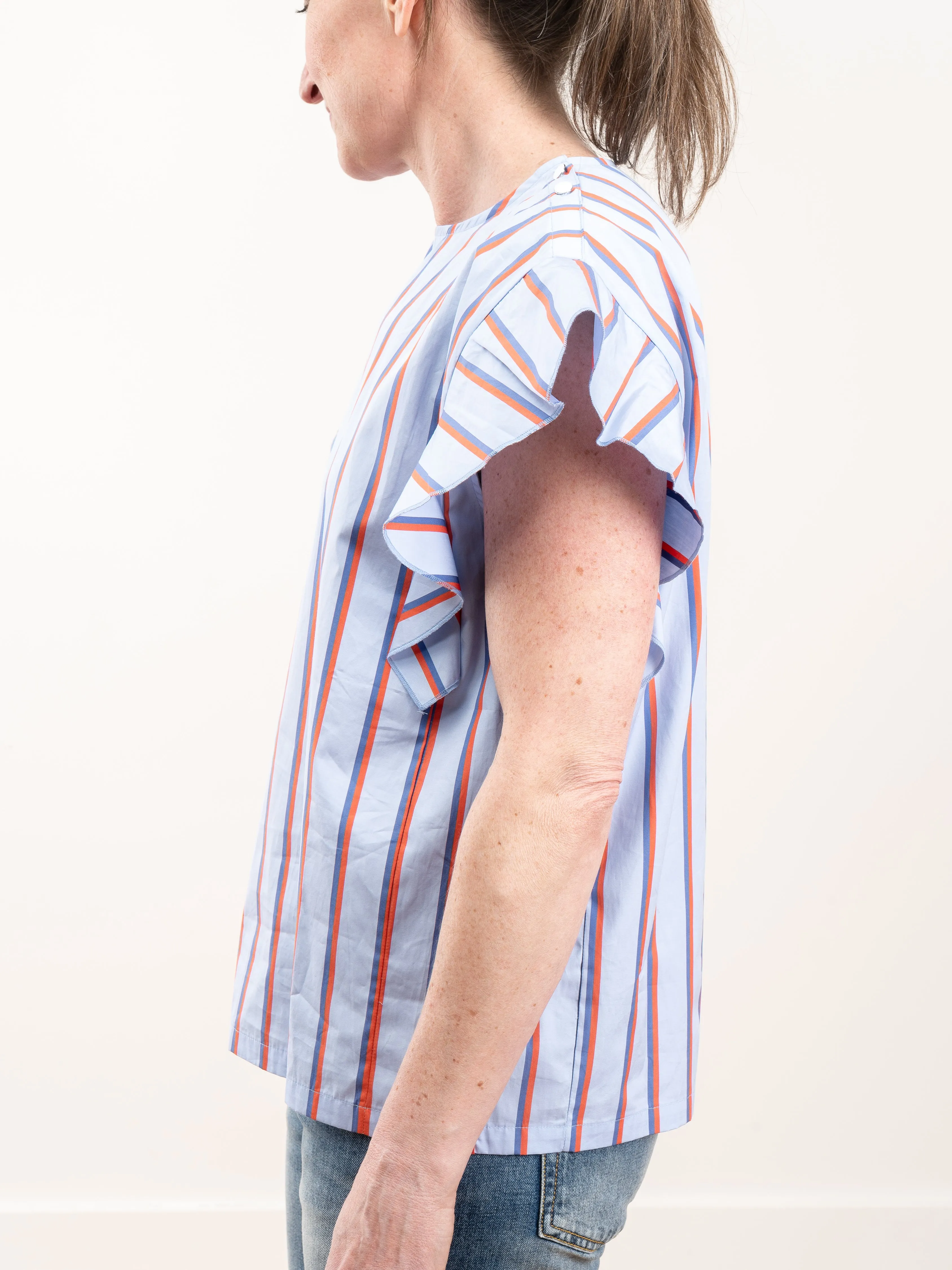 the alix top - light blue