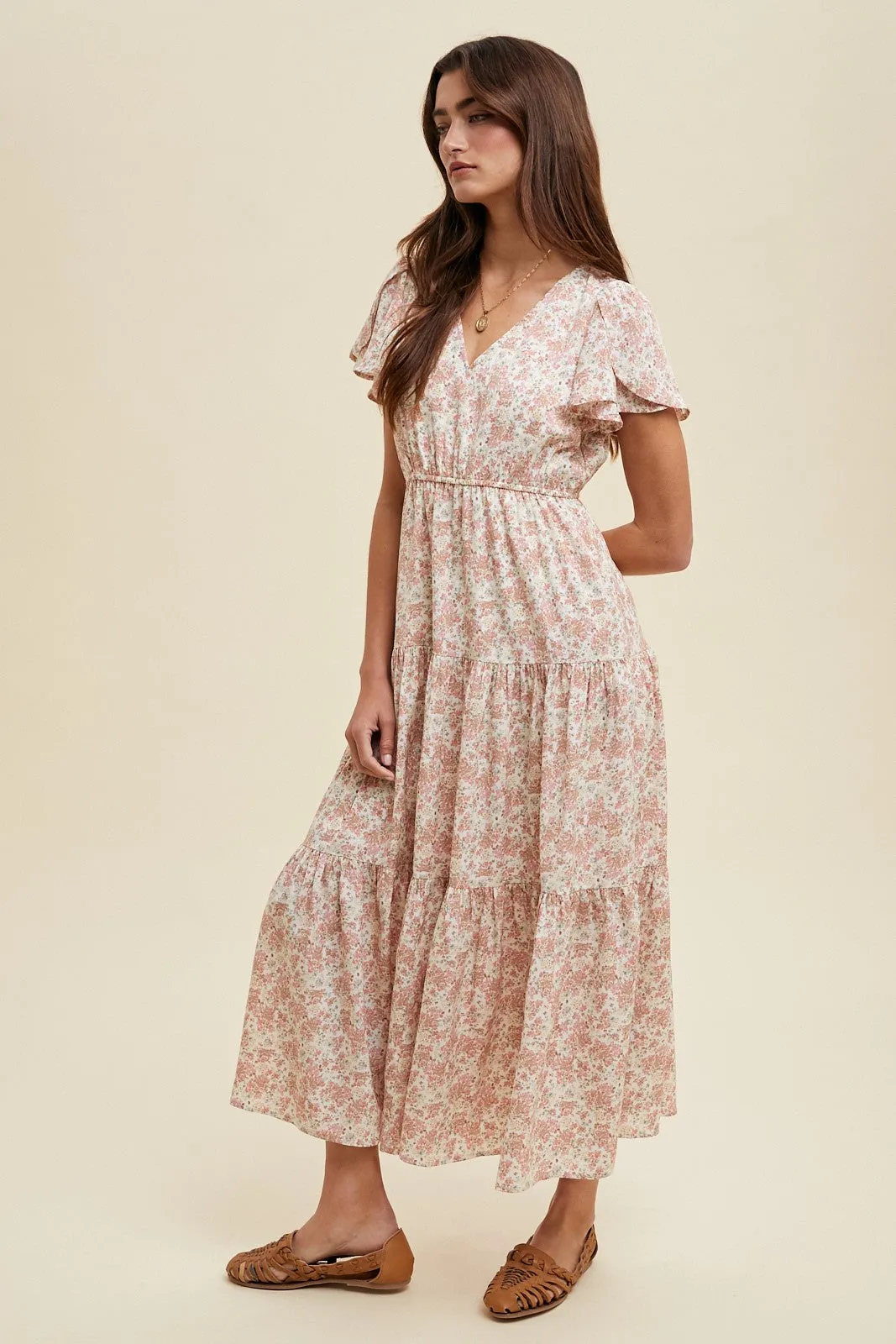 The Floral Midi Dress