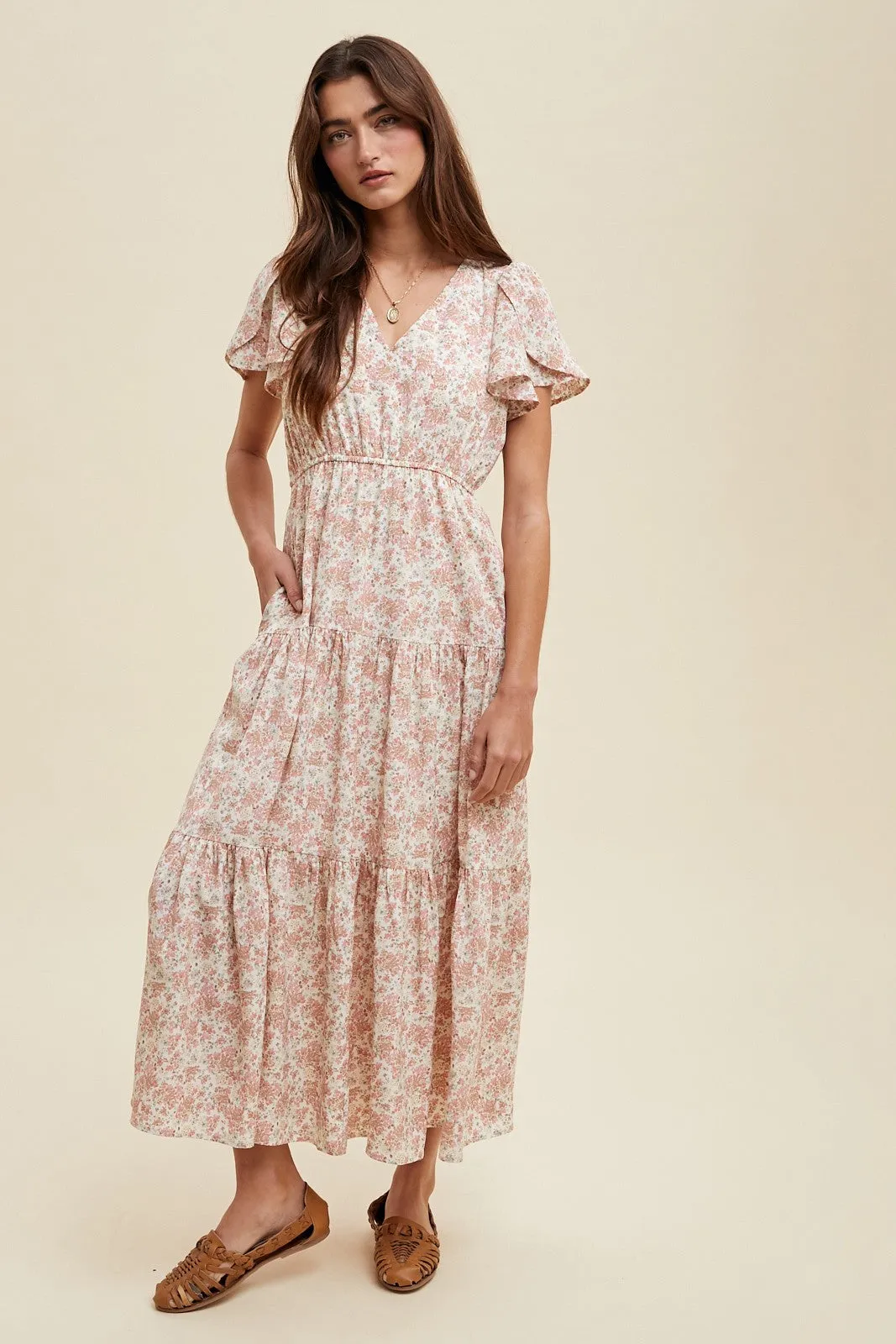 The Floral Midi Dress