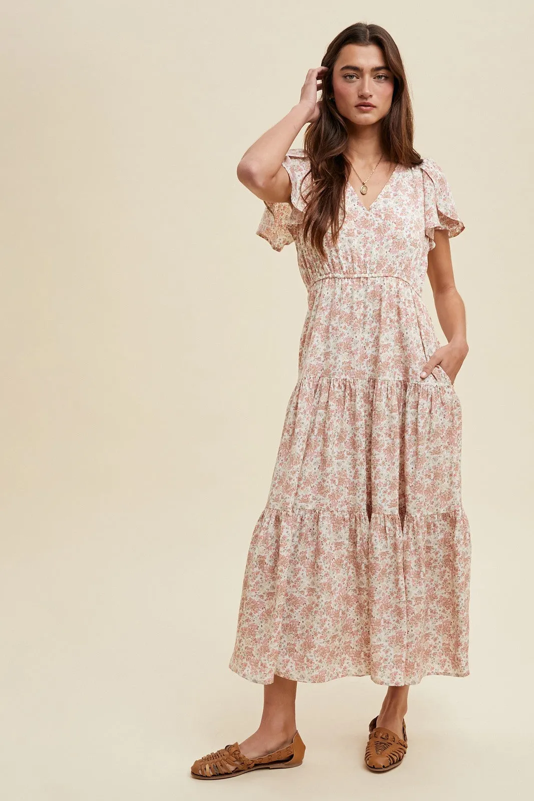 The Floral Midi Dress