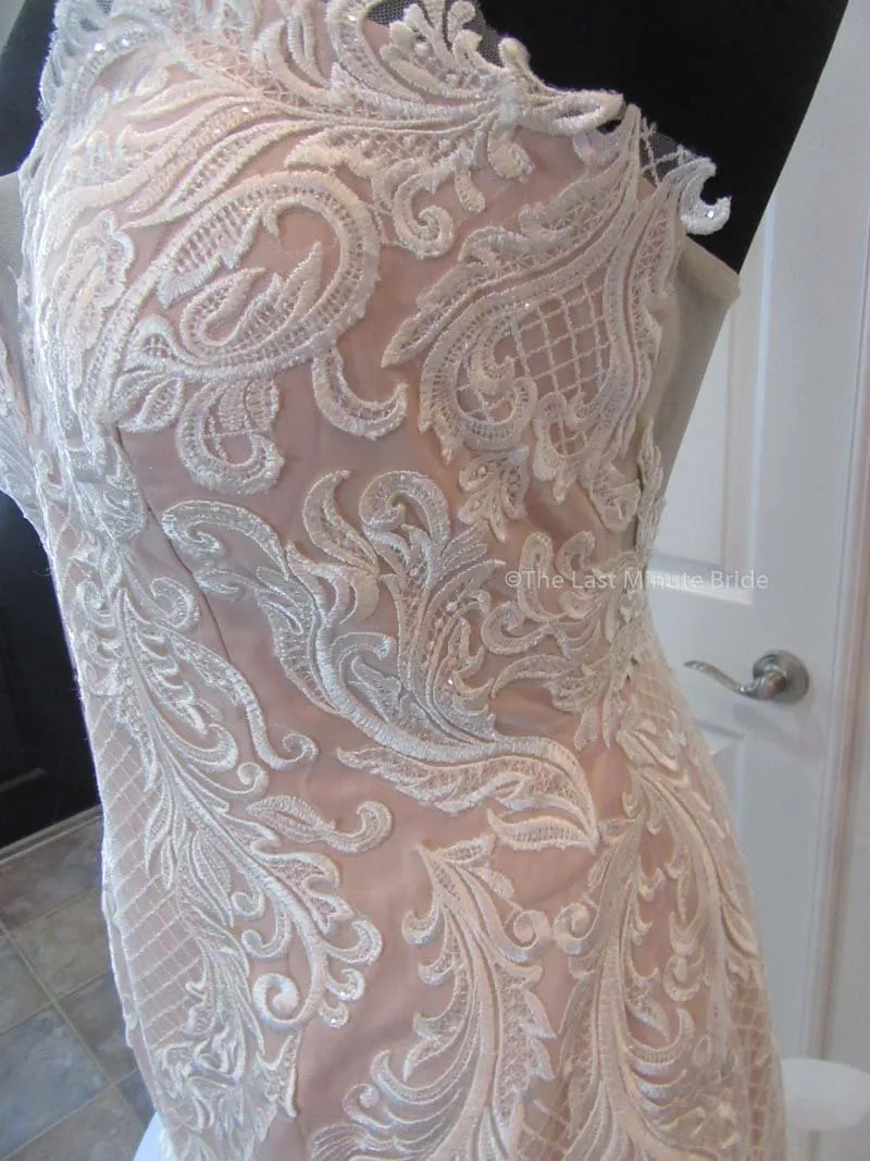 The Last Minute Bride Blakely Rose (Ivory/Moscato In-Stock Sizes)